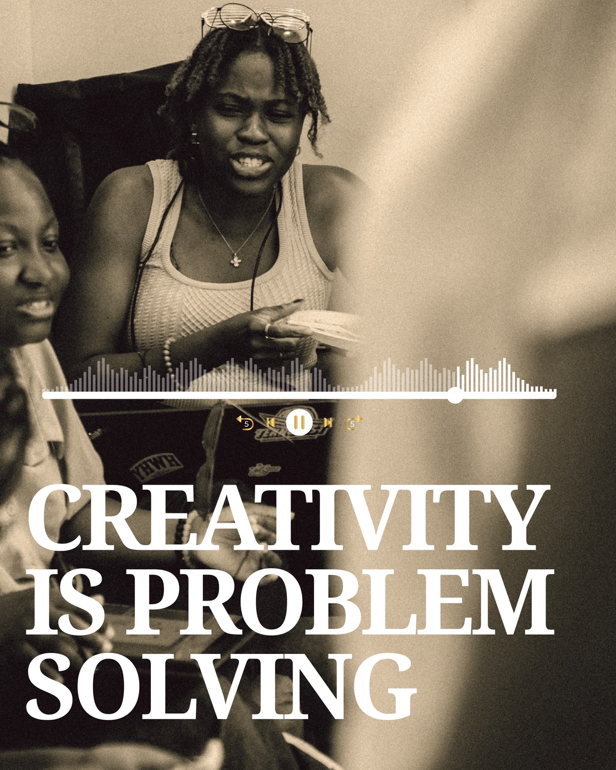 Creativity Is Problem Solving - Side Quest program guide